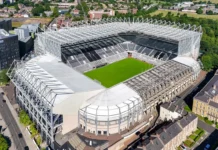 Newcastle – Man City gdzie obejrzeć? Transmisja TV i online (22.11.2025) Newcastle United stadion