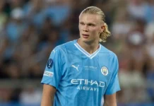 Oceny zawodników po meczu Newcastle United – Manchester City (22.11.2025) Manchester City - Erling Haaland 1