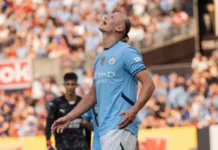 Skrót meczu Newcastle United – Manchester City. Gole i najlepsze okazje (22.11.2025) Manchester City - Erling Haaland 2